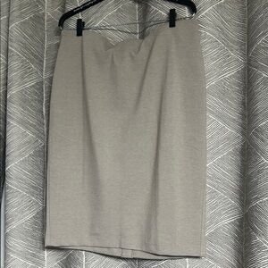 Philosophy Beige Pencil Skirt